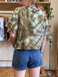 Duncan Button Up Top- Moss S/M