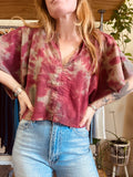 Alliene Boxy Top- Candy S/M