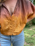 Alliene Boxy Top- Canyon