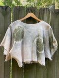 Alliene Boxy Top- Sage S/M