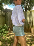 Alliene Boxy Top- Lavender
