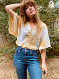 Alliene Boxy Top- Beach