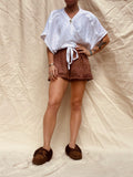 Tootie Frootie Shorts- Chocolate XS/S