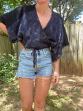 Sugaree Top- Navy/ Black combo