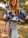 Sugaree Top- Indigo