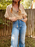 Sugaree Top- Ecru M/L