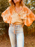 Sugaree Top- Orange Spice