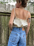 Frio Top- White Embroidery