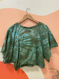 Alliene Boxy Top- Deep Sea S/M