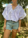 Alliene Boxy Top- Lavender
