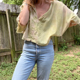 Alliene Boxy Top- Margarita
