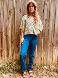 Alliene Boxy Top M/L- Army
