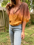 Alliene Boxy Top- Canyon