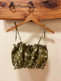 Frio Top- Green Daisy