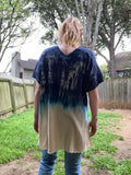 Buzzy Tunic- Indigo Drip