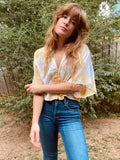 Alliene Boxy Top- Beach
