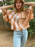 Alliene Boxy Top M/L- Golden