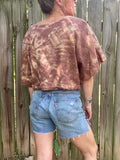 Alliene Boxy Top- Chocolate S/M