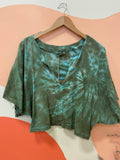 Alliene Boxy Top- Deep Sea S/M