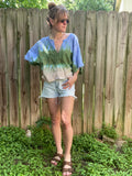 Alliene Boxy Top- Earth M/L