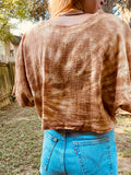 Alliene Boxy Top- Golden