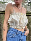 Frio Top- White Embroidery