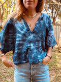 Alliene Boxy Top M/L- Slate