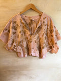 Alliene Boxy Top- Rose