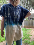Buzzy Tunic- Indigo Drip