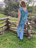 Gigi Tank- Indigo