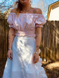 Picnic Top- Pink