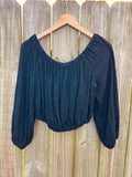 Loretta Long Sleeve- Black