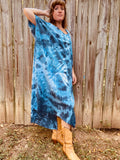 Sullivan Dress- Denim Swirl
