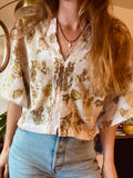 Alliene Boxy Top- Wisteria
