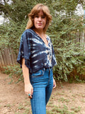 Alliene Boxy Top- Indigo