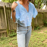 Alliene Boxy Top- Pacific