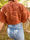 Sugaree Top- Burnt Orange S/M