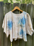 Alliene Boxy Top- Turquoise M/L