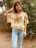 Alliene Boxy Top M/L- Light Moss