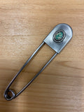 Jumbo Safety Pin- Kingman Turquoise