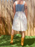 Floral ruffle Dress