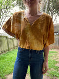 Alliene Boxy Top- Amarillo