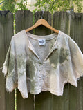 Alliene Boxy Top- Sage S/M
