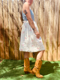 Floral ruffle Dress