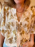Alliene Boxy Top- Wisteria