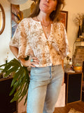 Alliene Boxy Top- Herb