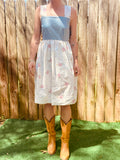 Floral ruffle Dress
