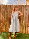 Green Gingham dress