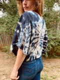 Alliene Boxy Top- Indigo