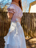 Picnic Top- Pink